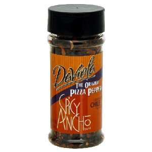  Daviola, Peppers Pzza Spicy Ancho, 2.82 Ounce (12 Pack 