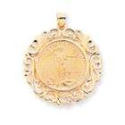 goldia 14k Gold 1 oz American Eagle Coin Mounted Coin Bezel