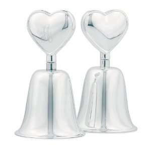  Silver Kissing Bell   Personalize It