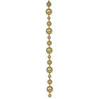 VCO Large 9 Gold Shatterproof Commercial Size Christmas Ball Garland 