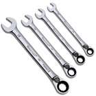 Crescent FRRM4 Ratcheting Combination Wrench Reversible Metric 4 Piece