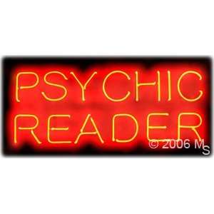 Neon Sign   Psychic Reader   Large 13 x 32  Grocery 