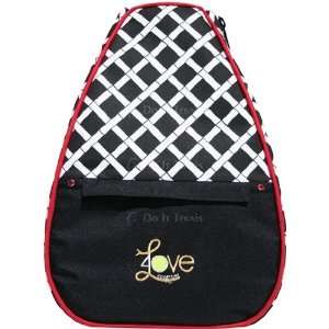  40 Love Courture Bamboo Pattern Tennis Backpack Sports 