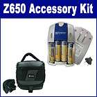 kodak z650 digital camera accessory kit by synergy case charger