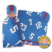 All Star Swaddle Blanket and Cap Set   Sozo   Babies R Us