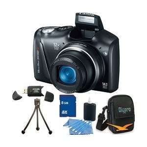  Canon PowerShot SX150 IS 14.1 MP Digital Camera with 12x 