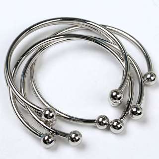 Useful 5pcs Chain Bangle Fit Big Hole Beads Bracelet  