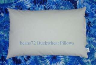 Organic Buckwheat Pillow   Japanese size 14 x 20  