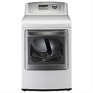 cu. ft. Gas Dryer, White  LG Appliances Dryers Gas Dryers 