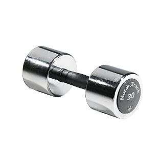 30 lb. Chrome Dumbbell  NordicTrack Fitness & Sports Strength & Weight 