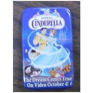  Disneys Cinderella promo pin 