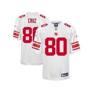  Reebok Victor Cruz New York Giants White Authentic Jersey 