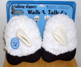 COWBOY KICKERS Walk E Talk E S Sheep Slippers NEW  