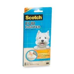 Scotch 3M Fur Fighter Hair Remover Refill, 8 Sheets  