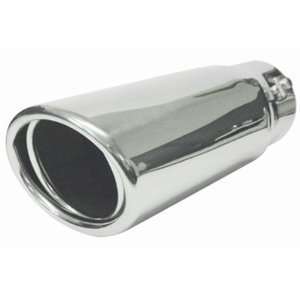  5105 Performance Exhaust Tip Exhaust Tip stainless steel Oval 3X 3 1/2