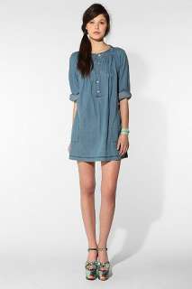 UrbanOutfitters  A.P.C. Madras Denim Tunic