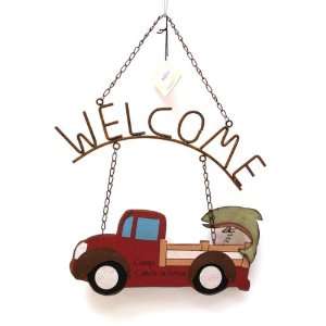Rusty Nail Collection Truck Welcome Sign