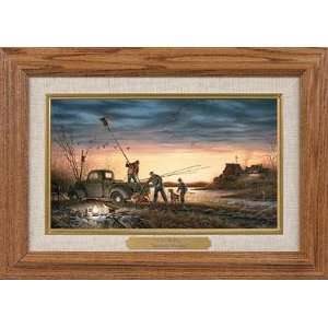   Conservationists Collage Collection Canvas Framed Oak