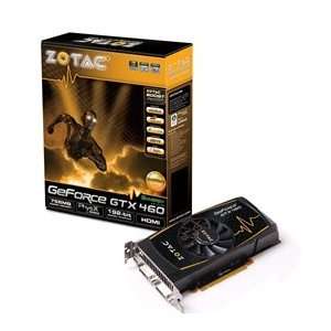  Zotac Video Card GTX460 768MB GDDR5 192Bit Dual DVI/Mini 
