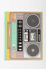 Rad Boombox Journal By Chronicle Books