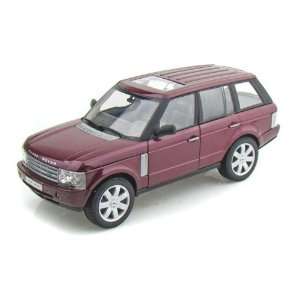  2003 Land Rover Range Rover 1/25   Burgundy Toys & Games