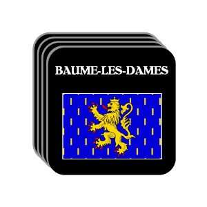  Franche Comte   BAUME LES DAMES Set of 4 Mini Mousepad 