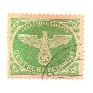  1944 German Military Parcel Post Stamp Scott No. MQ2 
