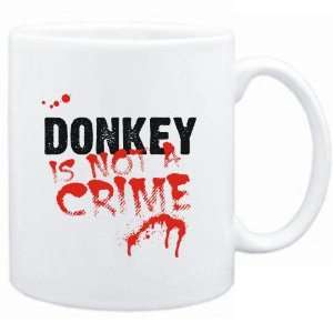   White  Being a  Donkey is not a crime  Animals