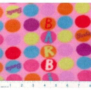   Arctic Fleece Barbie Love Fabric By The Yard Arts, Crafts & Sewing