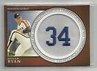   RYAN COMMEMORATIVE RETIRED NUMBER PATCH CARD   HOUSTON ASTROS  