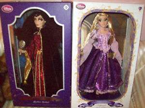 Disney Tangled Rapunzel & Mother Gothel Doll LE NIB  