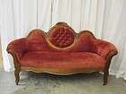 Antique Settee Sofa Victorian Style Beautiful Piece Excellent 