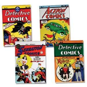  DC Comics Superhero Retro Covers Magnet (Set of 4 