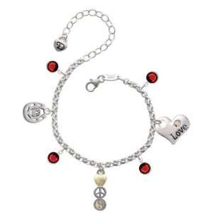   Yang Love & Luck Charm Bracelet with Siam Swarovski Crystals Jewelry