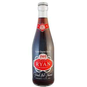 Johnnie Ryan 100% Pure Cane Sugar Cola Soda Pop 12oz.  