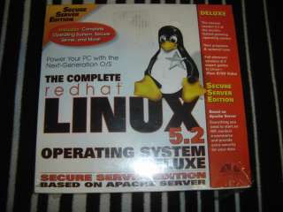 The Complete red hat Linux 5.2 Operating System Deluxe   Secure Server 