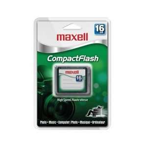  Maxell 16gb Compact Flash Card Designed For The More 