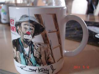 EMMET KELLY CLOWN COLLECTION WET PAINT MUG BY FLAMBR  