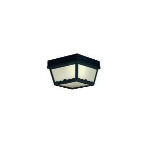 By Thomas Lighting Plastic Outdoor White Plastic Outdoor Ceiling Light 