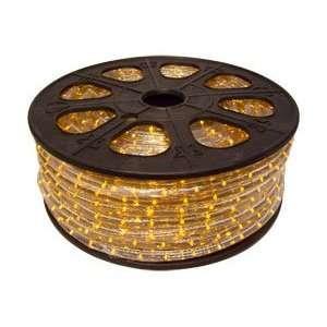  164 LED 2 Wire 120 Volt 1/2 Yellow Rope Light Spool 