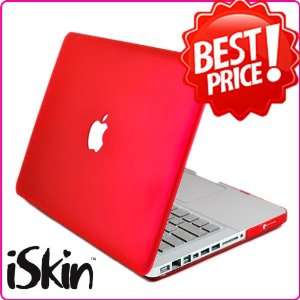 iSkin® RED Rubberized Satin SeeThru 13inch Hard Case Cover See Thru 