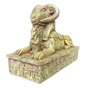   Pet Products Resin Ornament   Goat Idol God Of Khnum