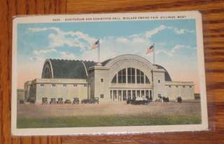 Billings Montana Auditorium Midland Empire Fair 1925  