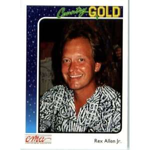  1992 Country Gold Trading Card #44 Rex Allen Jr. In a 