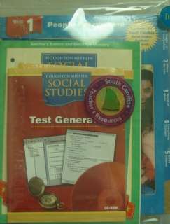   Teacher Resource CD ROM (Houghton Mifflin Social Studies Sc  