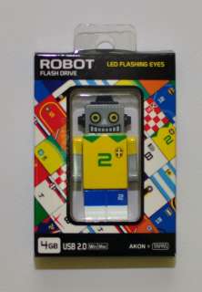 Brazil Soccer Robot USB Flash Drive 4 GB  