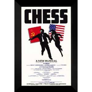  Chess (Broadway) 27x40 FRAMED Broadway Poster   Style A 