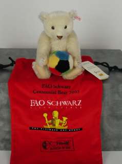 Steiff FAO Schwarz Mohair Centennial Bear  