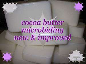 10 lbs COCOA BUTTER melt pour soap base LOW SWEAT  