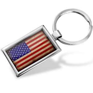  Keychain USA Flag   Hand Made, Key chain ring Jewelry